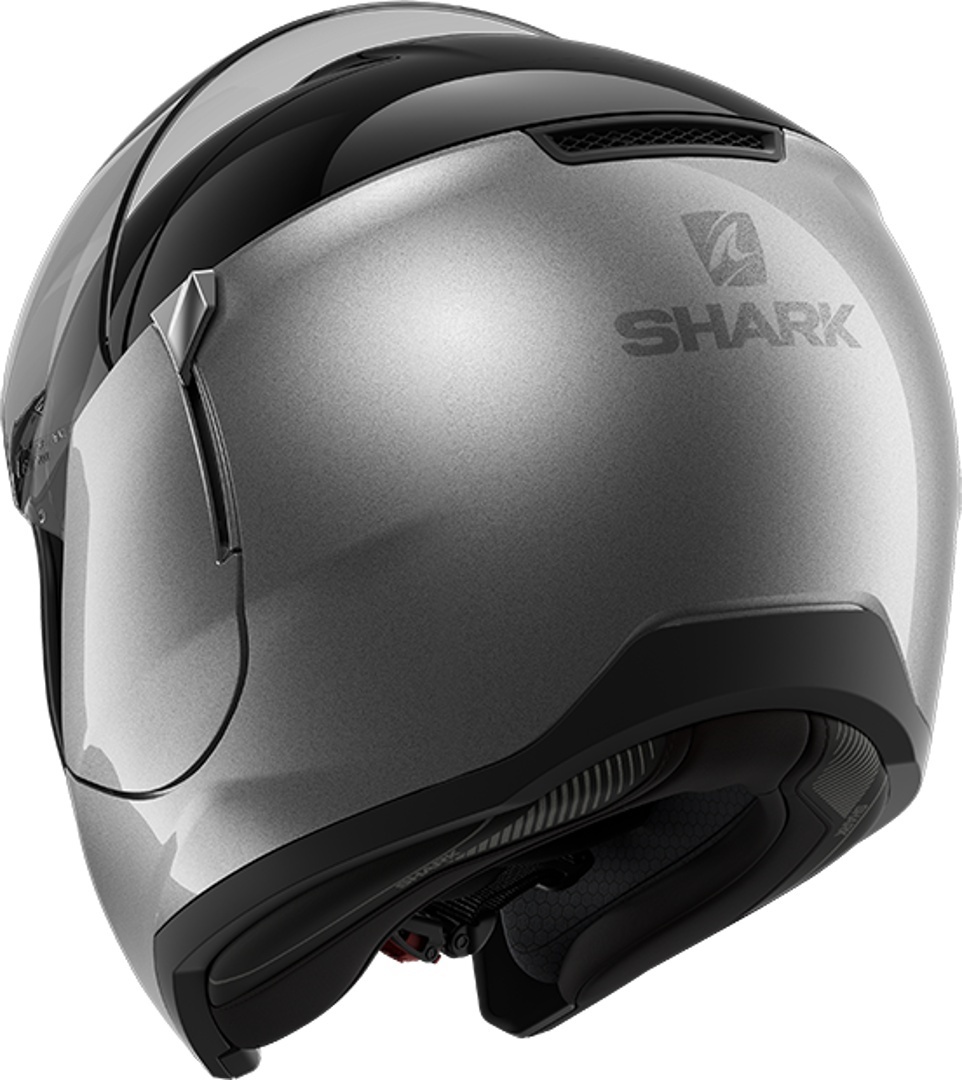 Shark Evojet Blank Dual Cască Negru/argintiu XXL (63/64) Figura 2
