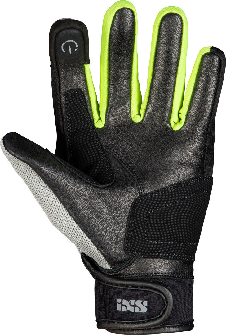 IXS Evo-Air Mănuși pentru motociclete pentru doamne negru/gri/galben M Figura 2