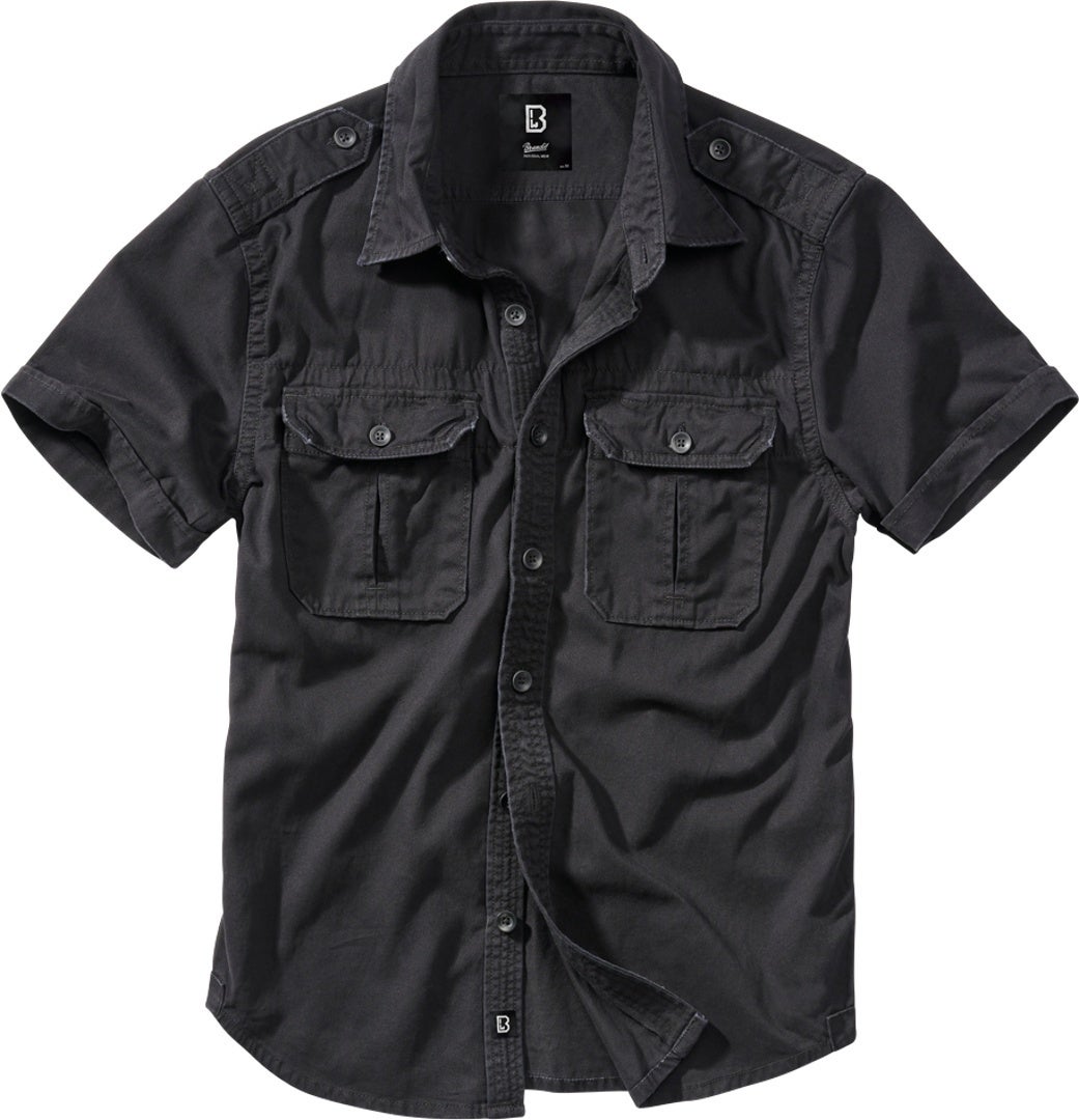 Brandit Vintage Camicia nero L Figura 1