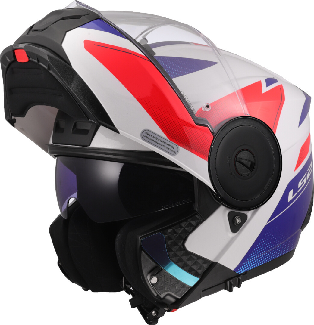 LS2 FF902 Scope II Duria Casque Blanc/Bleu/Rouge L (59/60) Figure 9