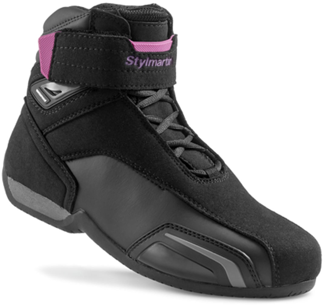 Stylmartin Vector Sapatos impermeáveis da motocicleta preto/rosa 37 Figura 2