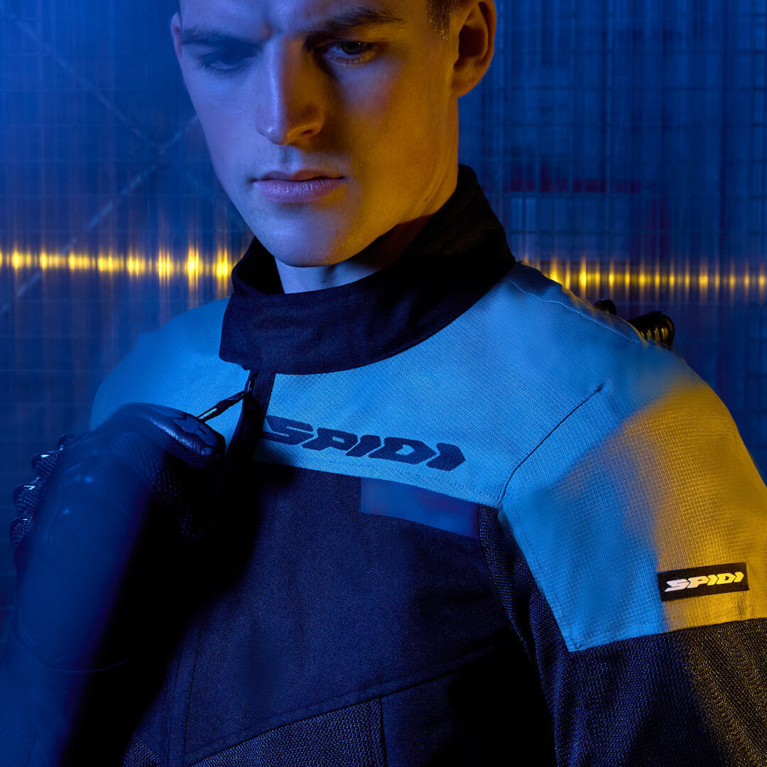 Side view of Spidi Tour Net Tex Motorcycle Textile Jacket