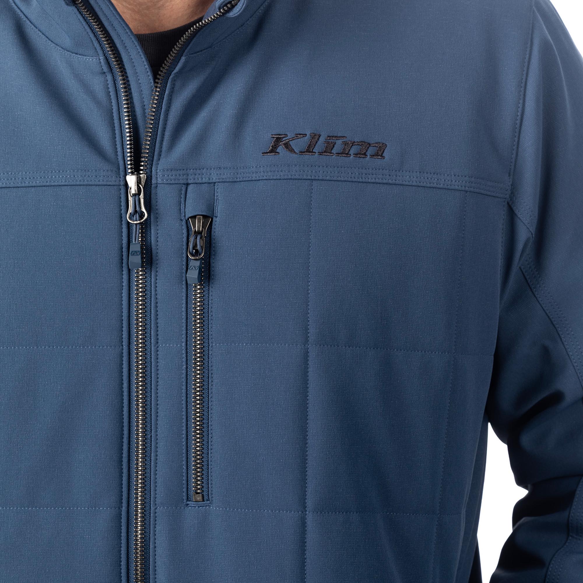 Klim Saddleback Softshell jas blauw XL Figuur 4