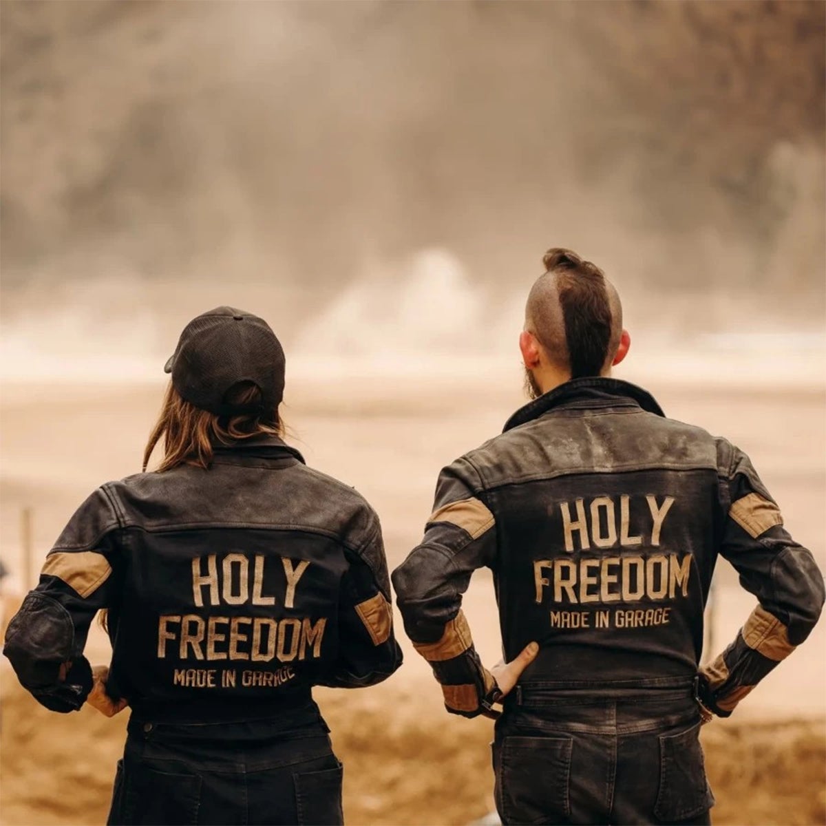 HolyFreedom Tutonero Macacão de ganga de 1 peça S Figura 11