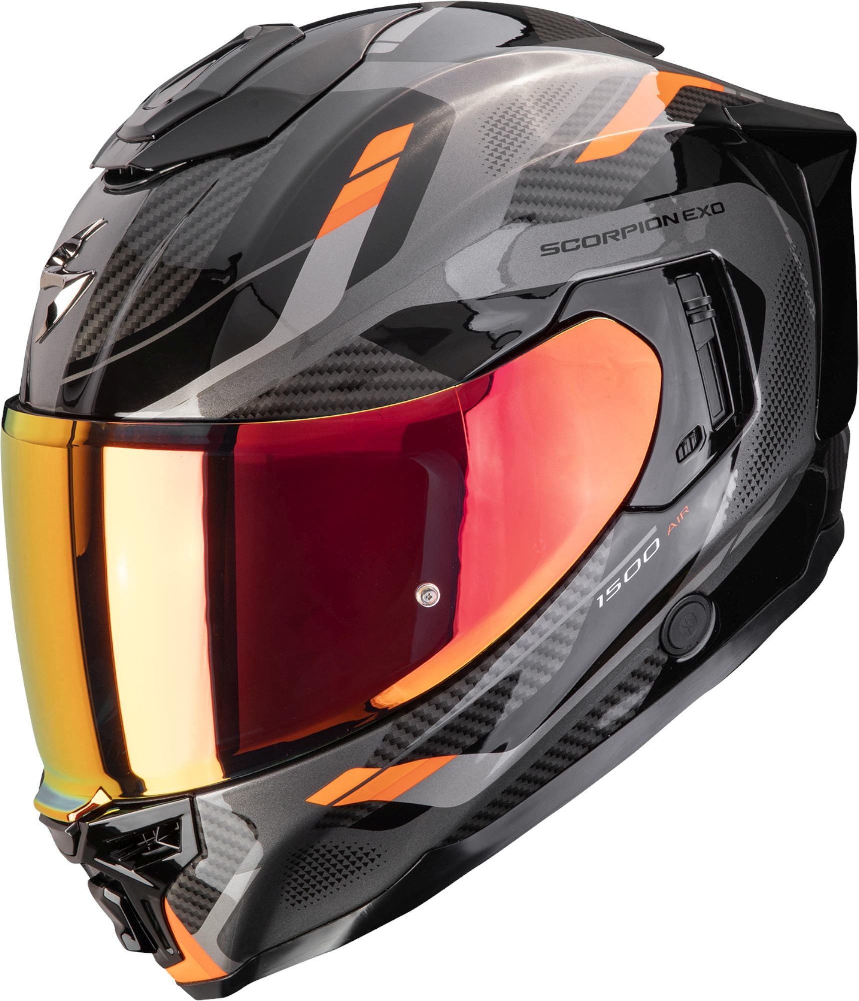 black/grey/orange