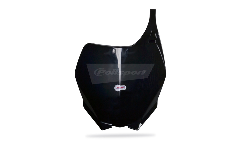 POLISPORT Svart främre nummerskylt Yamaha Figur 1