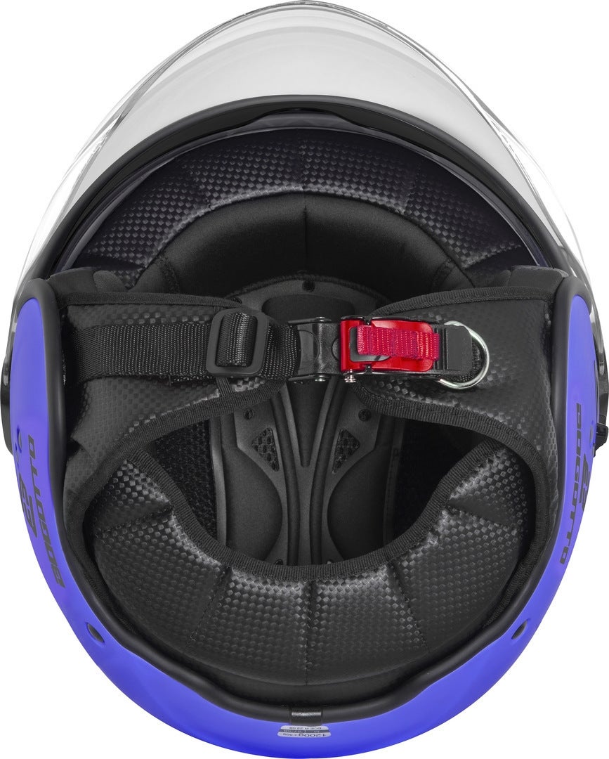 Side view of Bogotto H595-1 SPN Jet Helmet