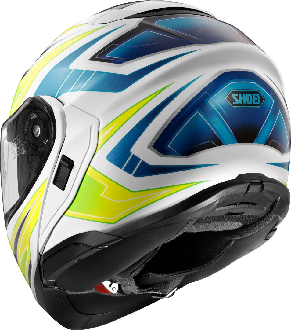Shoei Neotec 3 Anthem Casco bianco/blu/neon XL (61/62) Figura 2