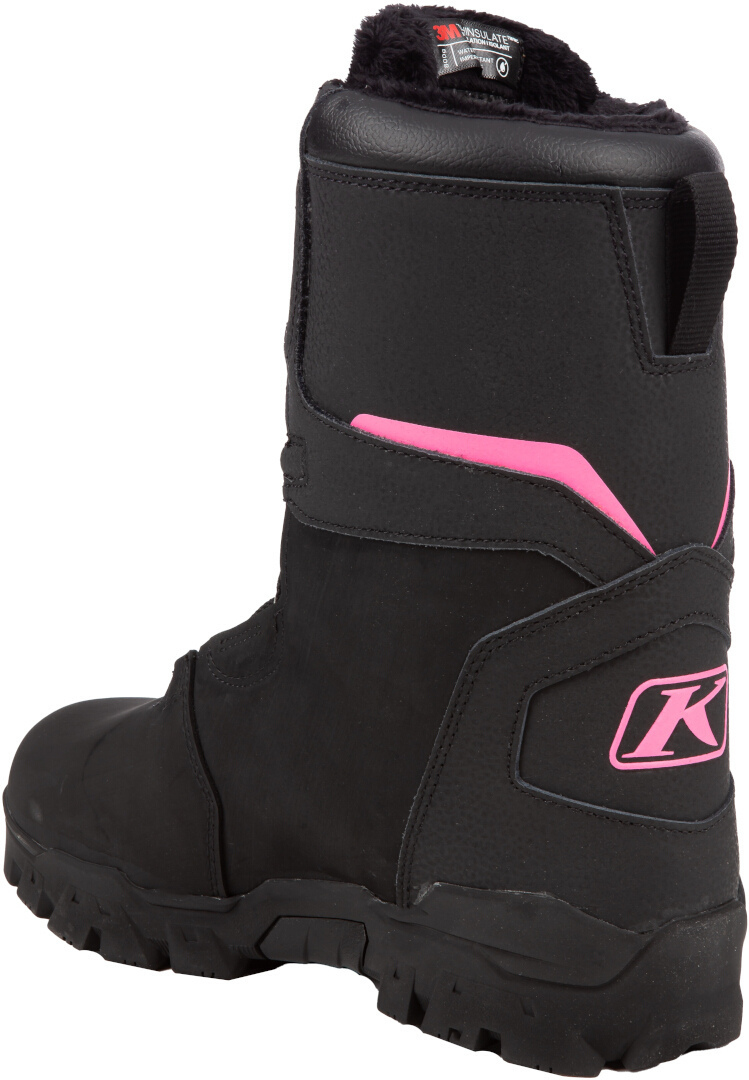 Klim Aurora GTX BOA 2023 Cizme pentru snowmobile pentru doamne Negru/roz 7 Figura 6