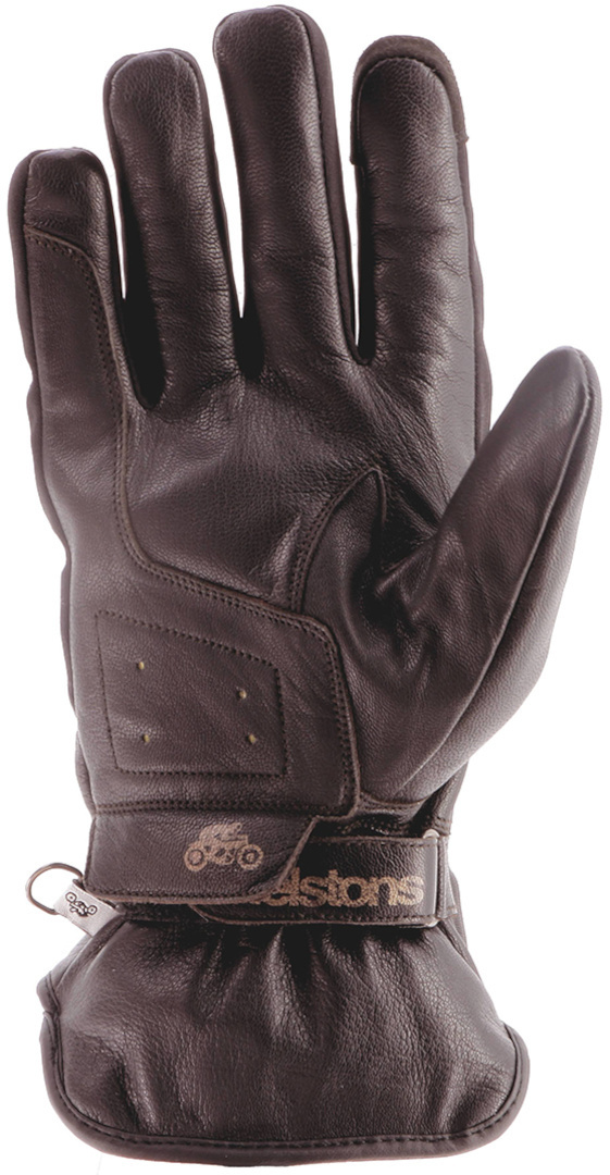Helstons Benson heated Motorcycle Gloves dark brown 9 Figure 2