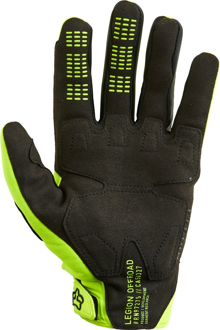 FOX Legion Thermo CE Motocross handsker gul L Figur 2
