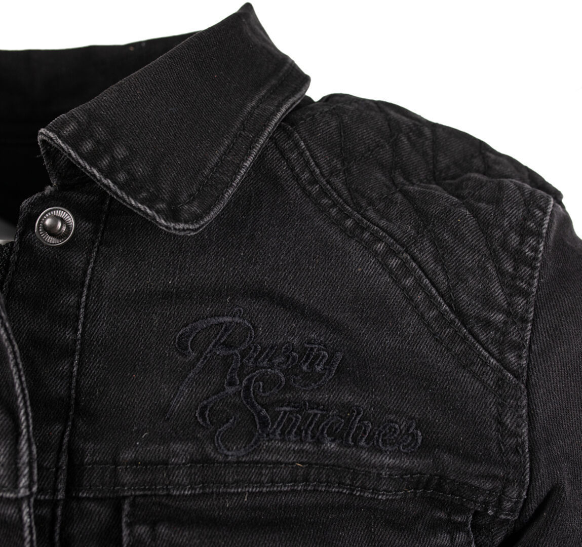 Rusty Stitches Dolly Damen Motorrad Textiljacke schwarz 42 Abbildung 11