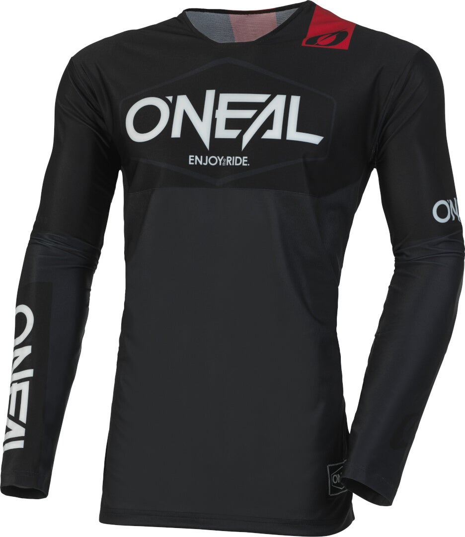 Oneal Mayhem Hexx Motocross trøje sort/grå L Figur 1