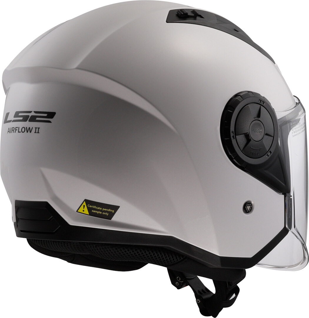 LS2 OF616 Airflow II Solid Jet Helmet white M (57/58) Figure 5