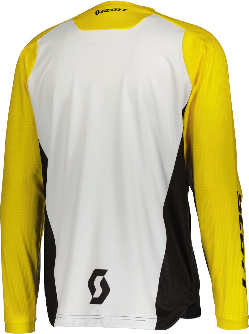 Scott 350 Evo Swap Motocross Jersey sort/gul XL Figur 2