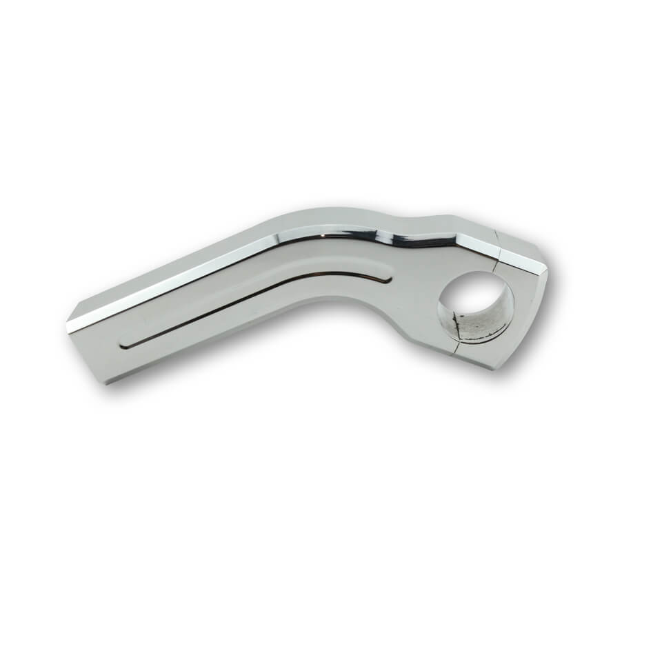 Ritz Alu Riser Lenkerhalter, curved Style, 150 mm,1 1/4 Zoll, mit Kabelinnenführung Artigo principal Figura 1
