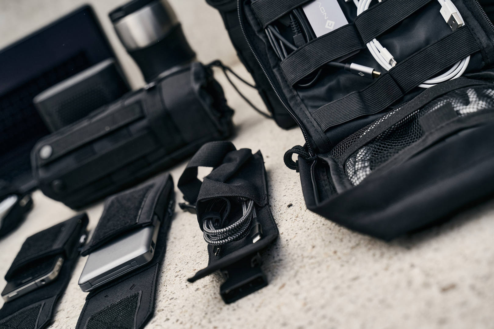 Brandit Molle Multi Pouch Geantă negru L Figura 3