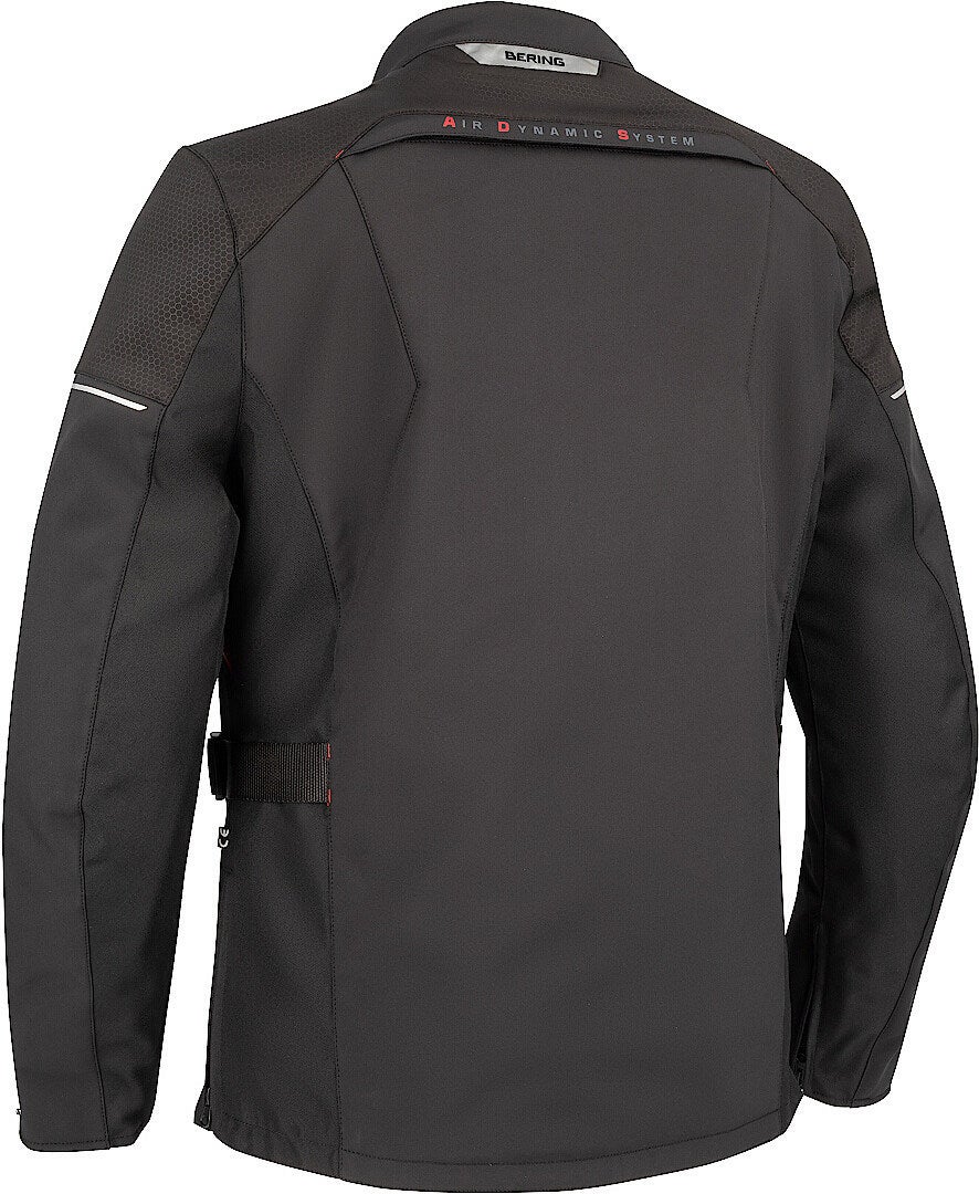 Bering Cobalt Motorcycle Textile Jacket black/red 3XL Figure 2