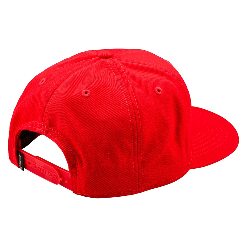 Troy Lee Designs Böjd Snapback-märkeshatt Figur 3