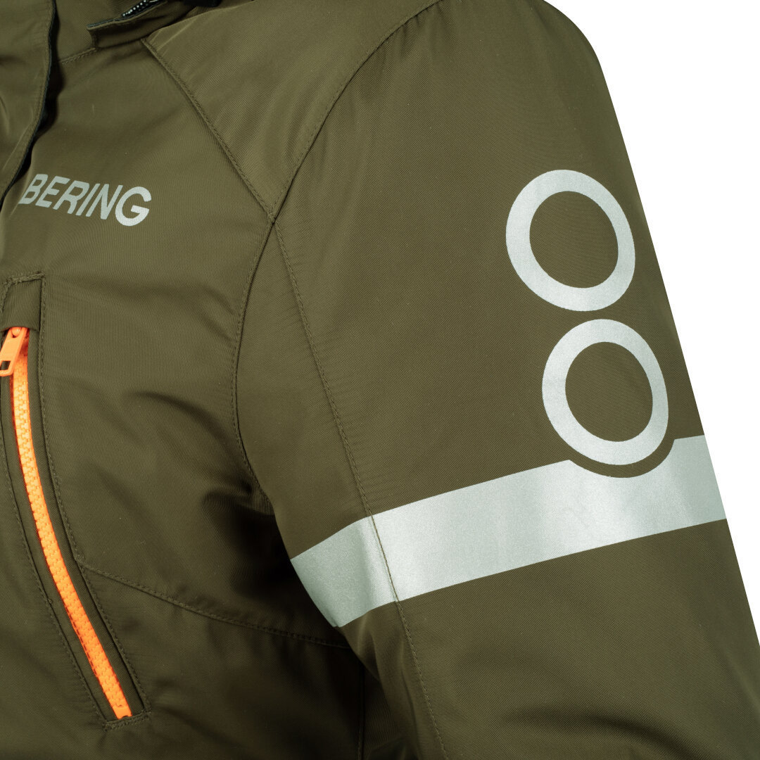 Side view of Bering Wembley waterproof Ladies Motorcycle Textile Jacket
