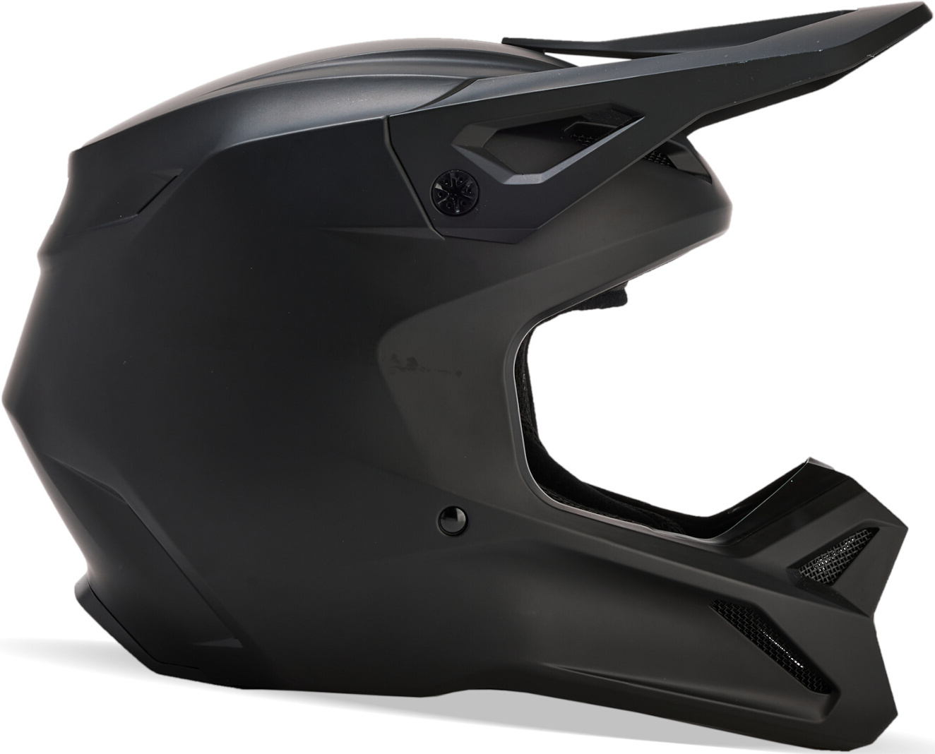 FOX V1 Matte Black 2023 Cască de motocross pentru tineret Y/M (51/52) Figura 5