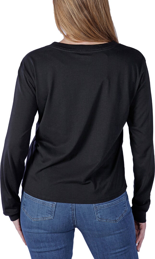 Carhartt Relaxed Fit Lightweight Pocket Camicia a maniche lunghe da donna nero L Figura 4