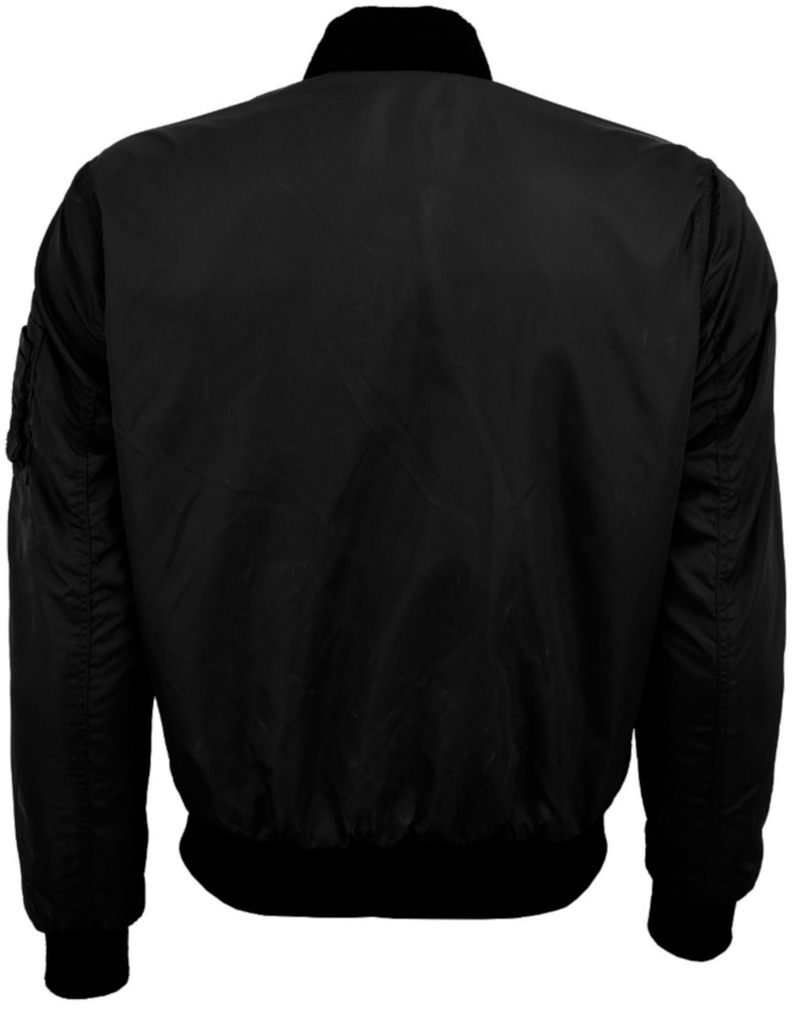Bores Bomber Textiljacke schwarz 8XL Abbildung 2