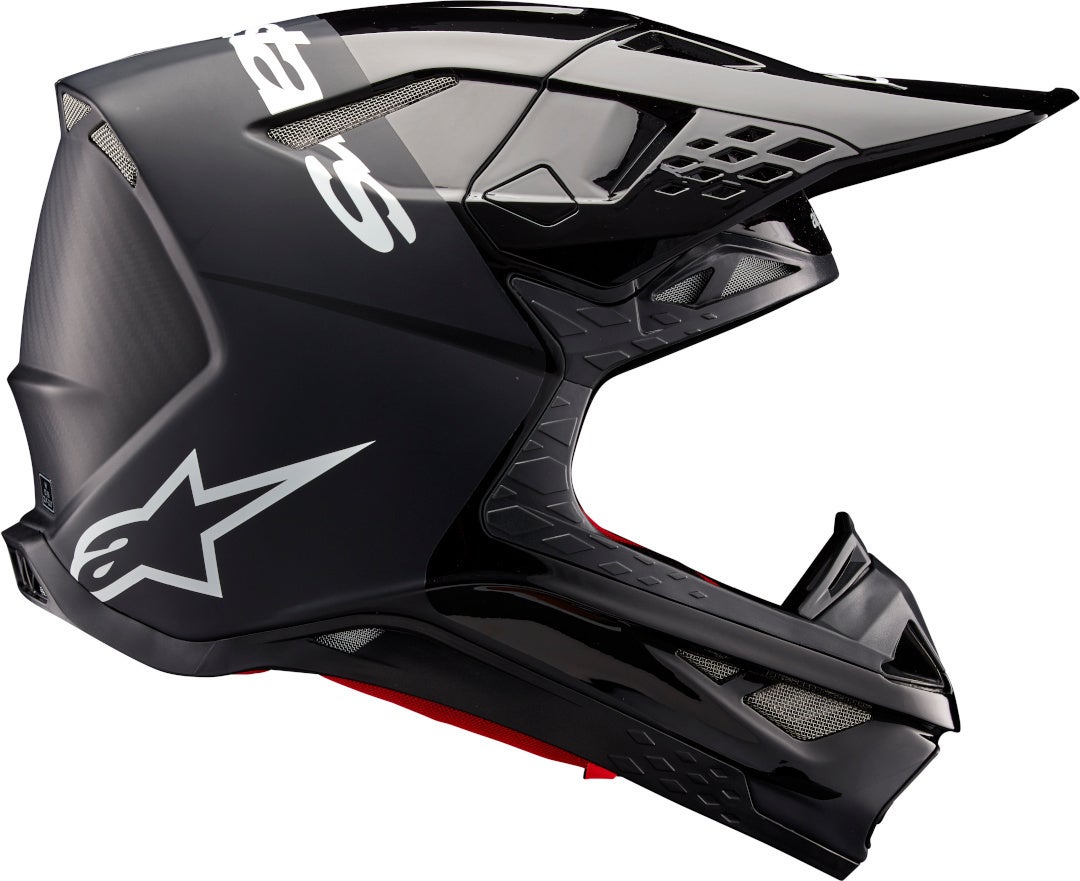 Alpinestars Supertech S-M10 Flood 2024 Motocross hjelm sort/grå M (57/58) Figur 4