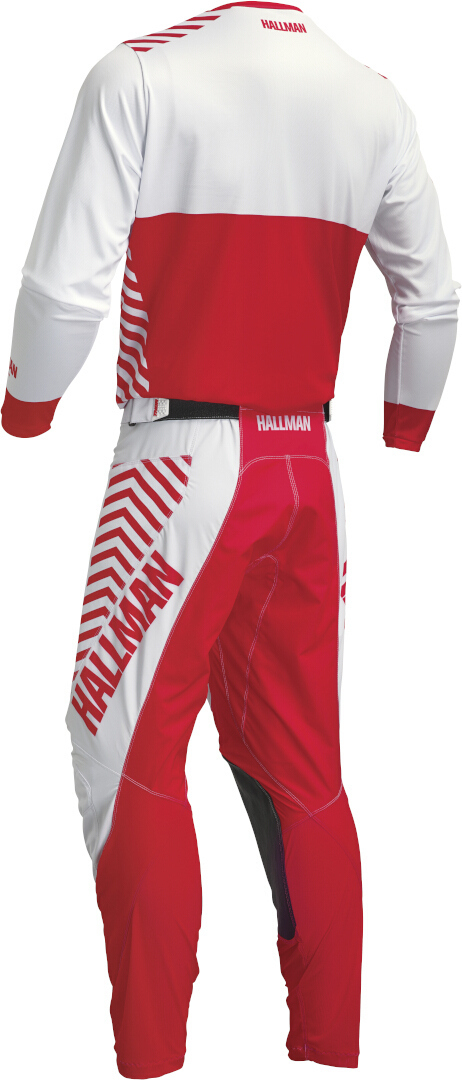 Thor Hallman Differ Slice Motocross bukser Hvid/rød 36 Figur 5