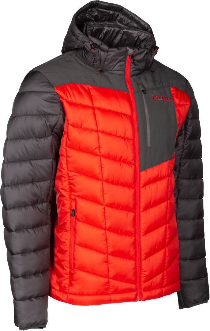 Klim Torque 2022 Giacca nero/rosso XL Figura 3