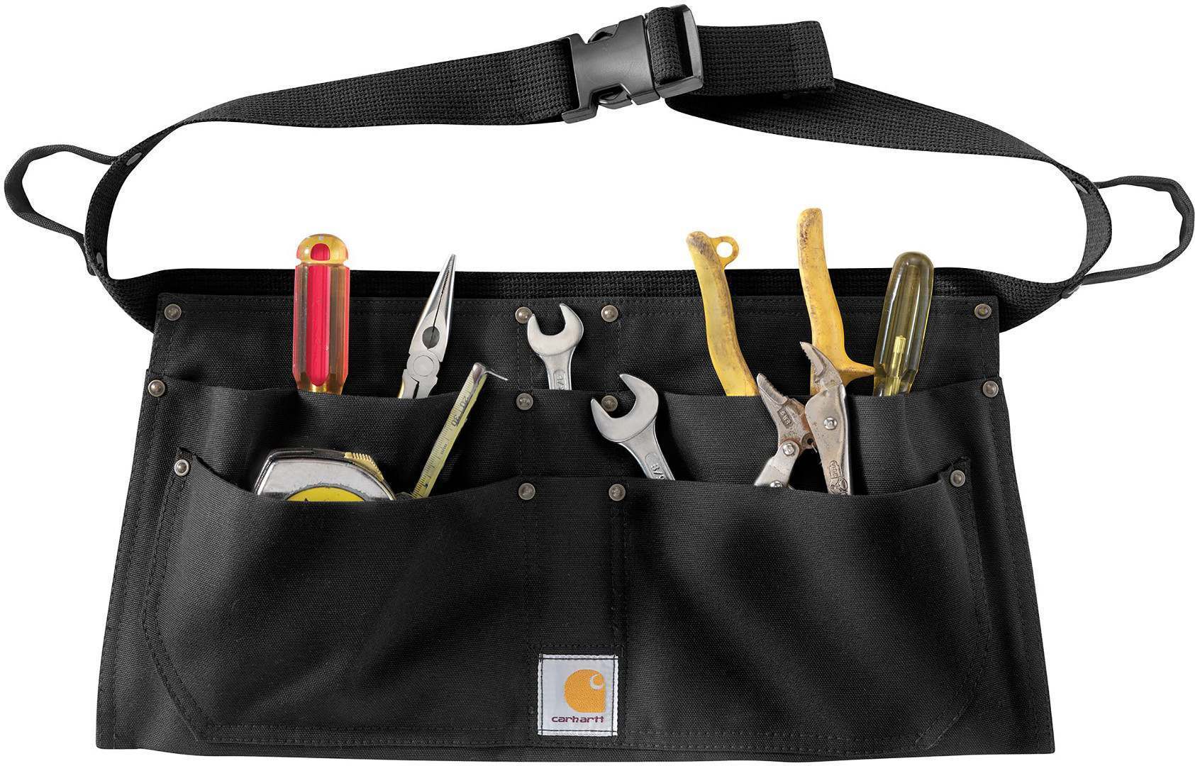 Carhartt Duck Nail Apron Cinto de ferramentas preto S/M Figura 1