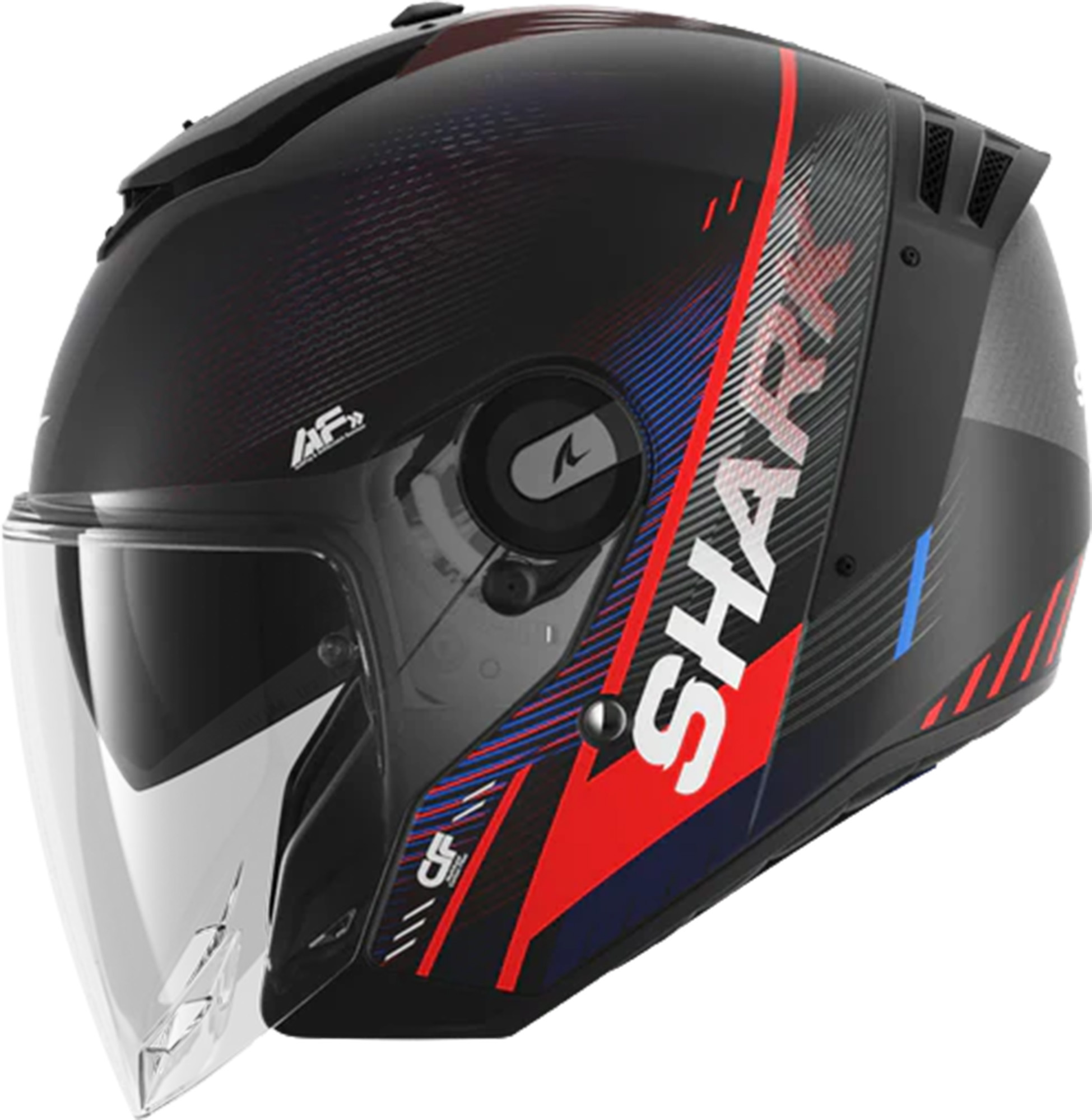 Shark RS Jet Carbon Speed-Tech Mat Elmetto carbonio/blu/rosso XL (61/62) Figura 4
