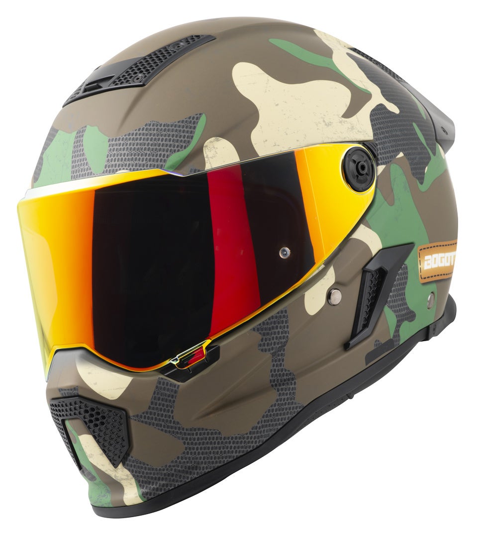 Bogotto Rapto Camo Helmet green matt 2XL Figure 5