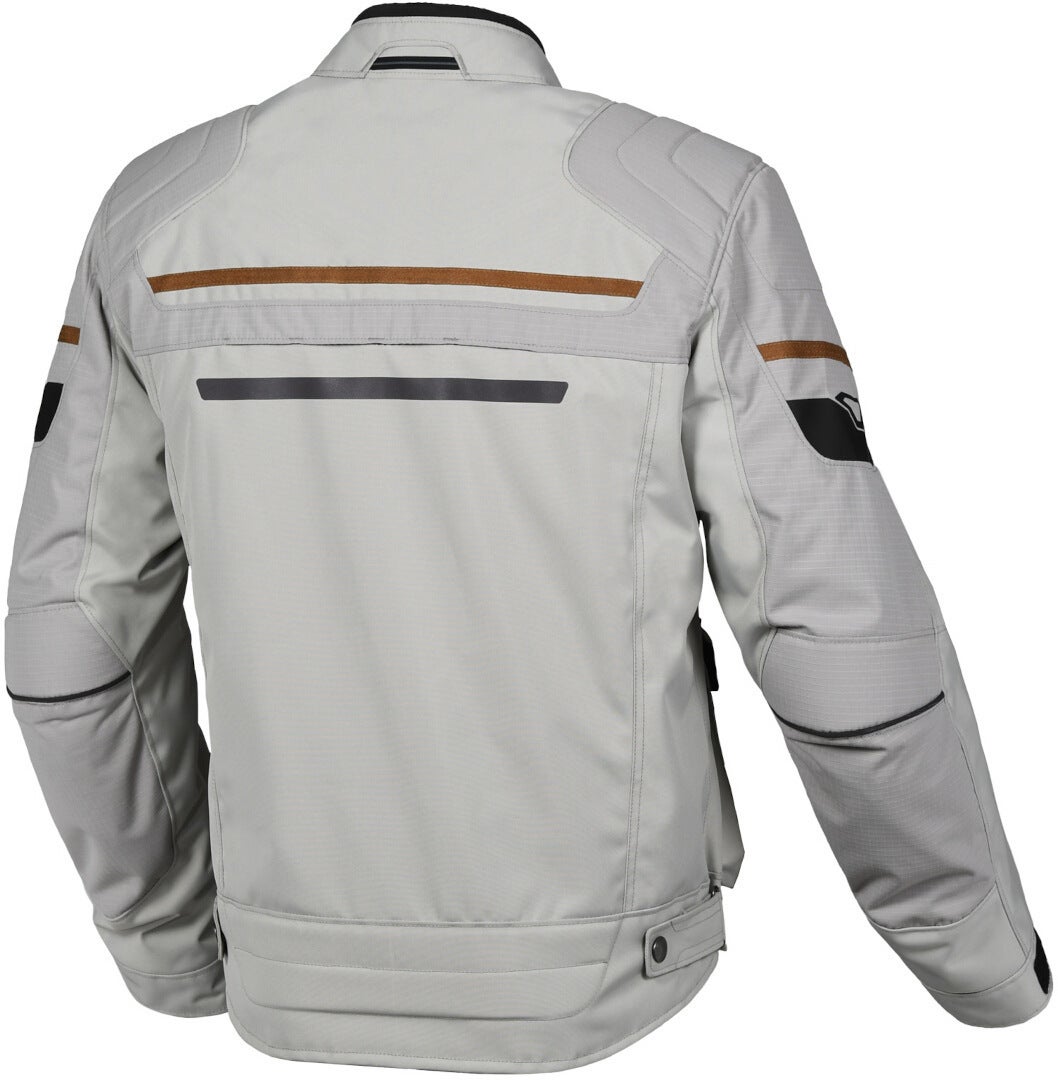 Macna Oryon waterproof Motorcycle Textile Jacket light grey 3XL Figure 2