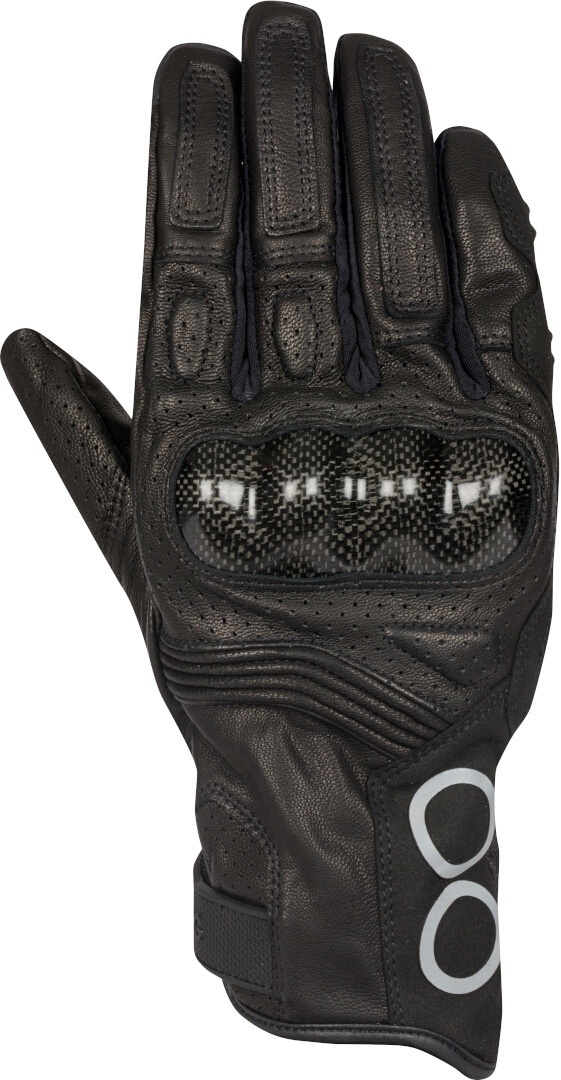 Bering Tornado perforierte Motorrad Handschuhe S Abbildung 1