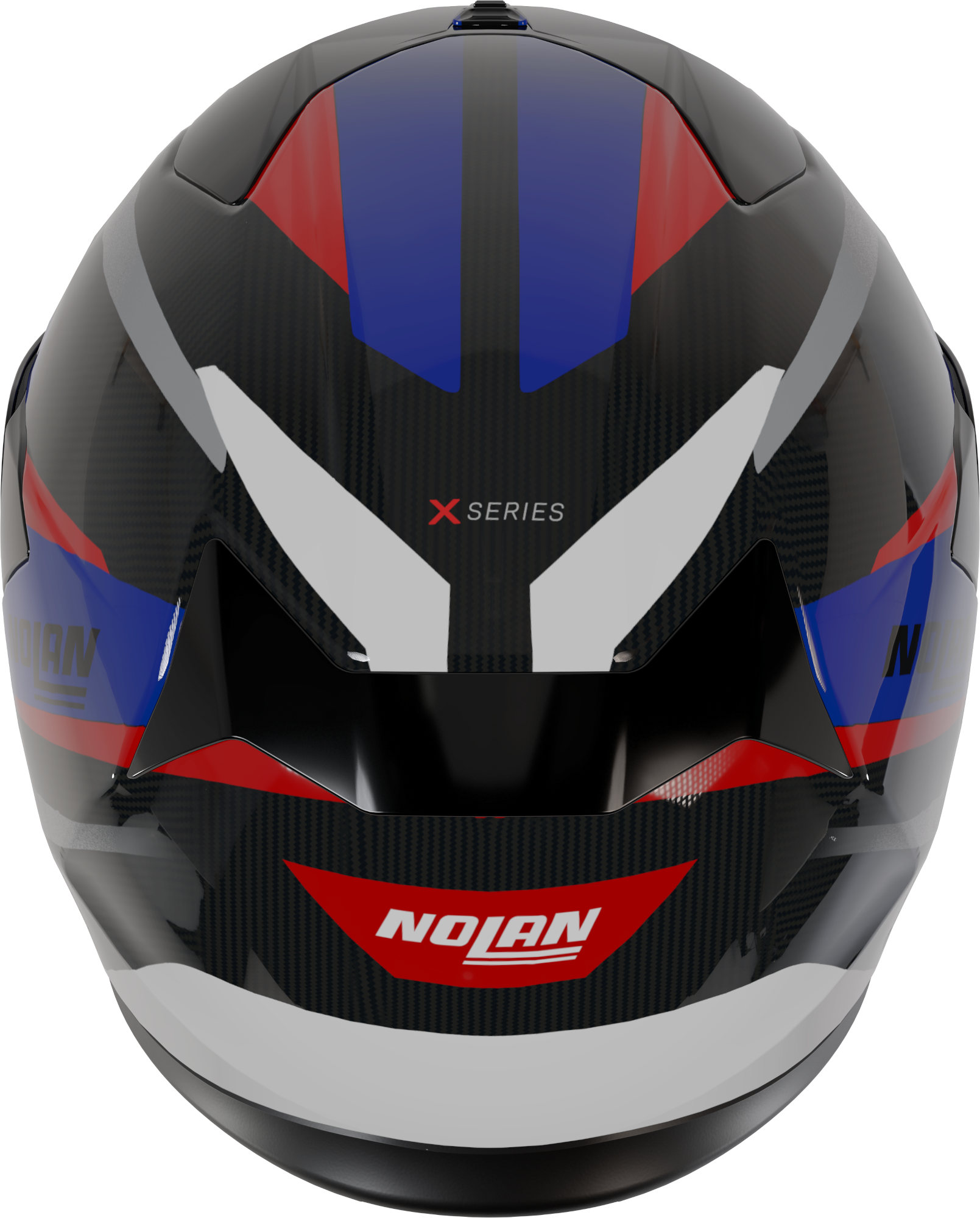 Nolan X-904 Ultra Carbon Calibro Quin Cască Negru/Albastru/Roșu L (60) Figura 3