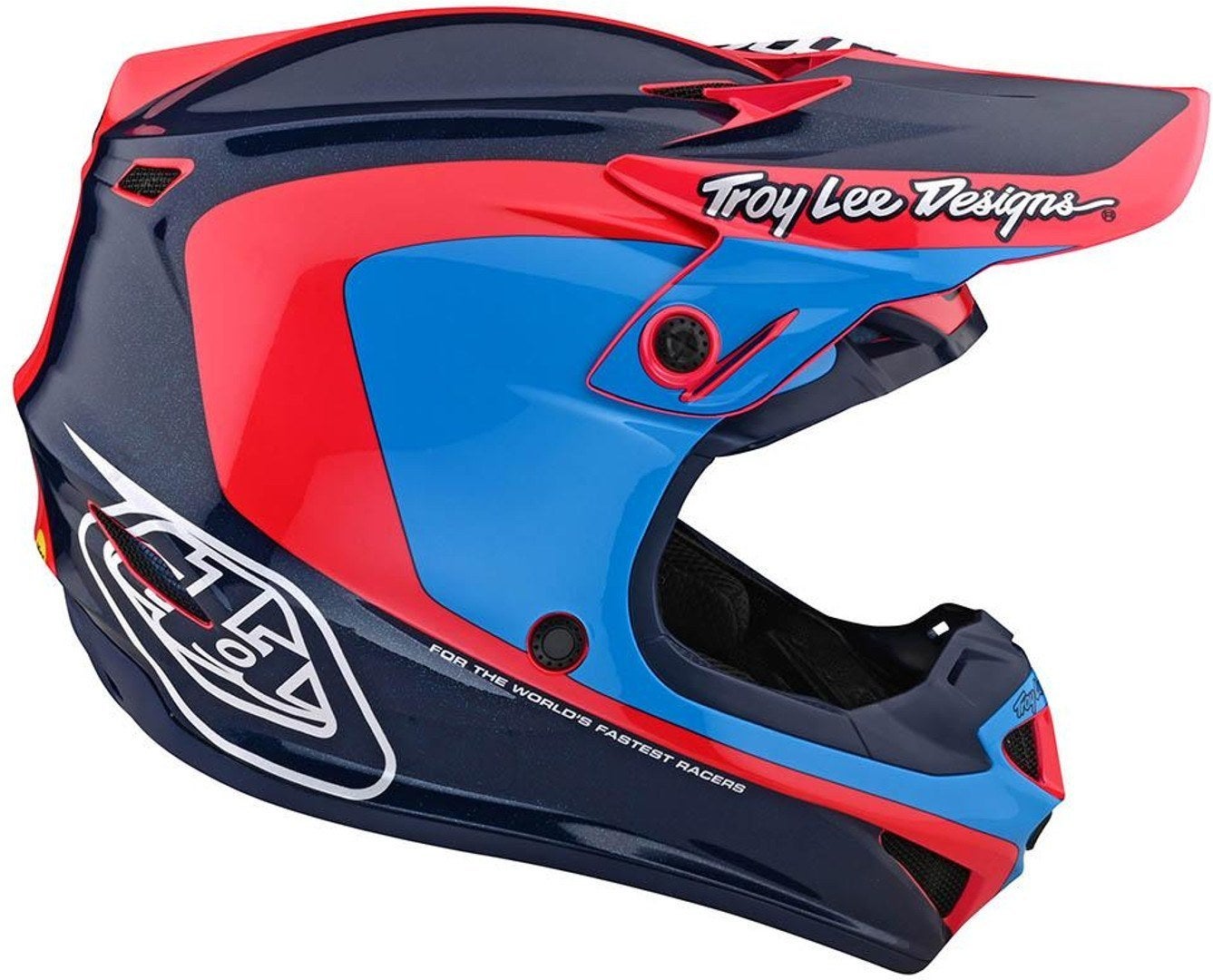Troy Lee Designs SE4 One & Done Corsa Casco da motocross giovanile Y/M (50/51) Figura 3