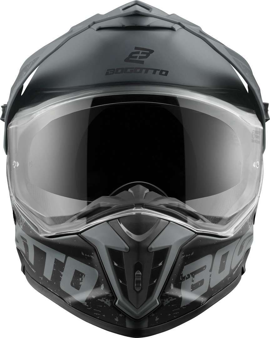Bogotto FG-601 Duo Cască Enduro din fibră de sticlă Anthracite Matt M Figura 7