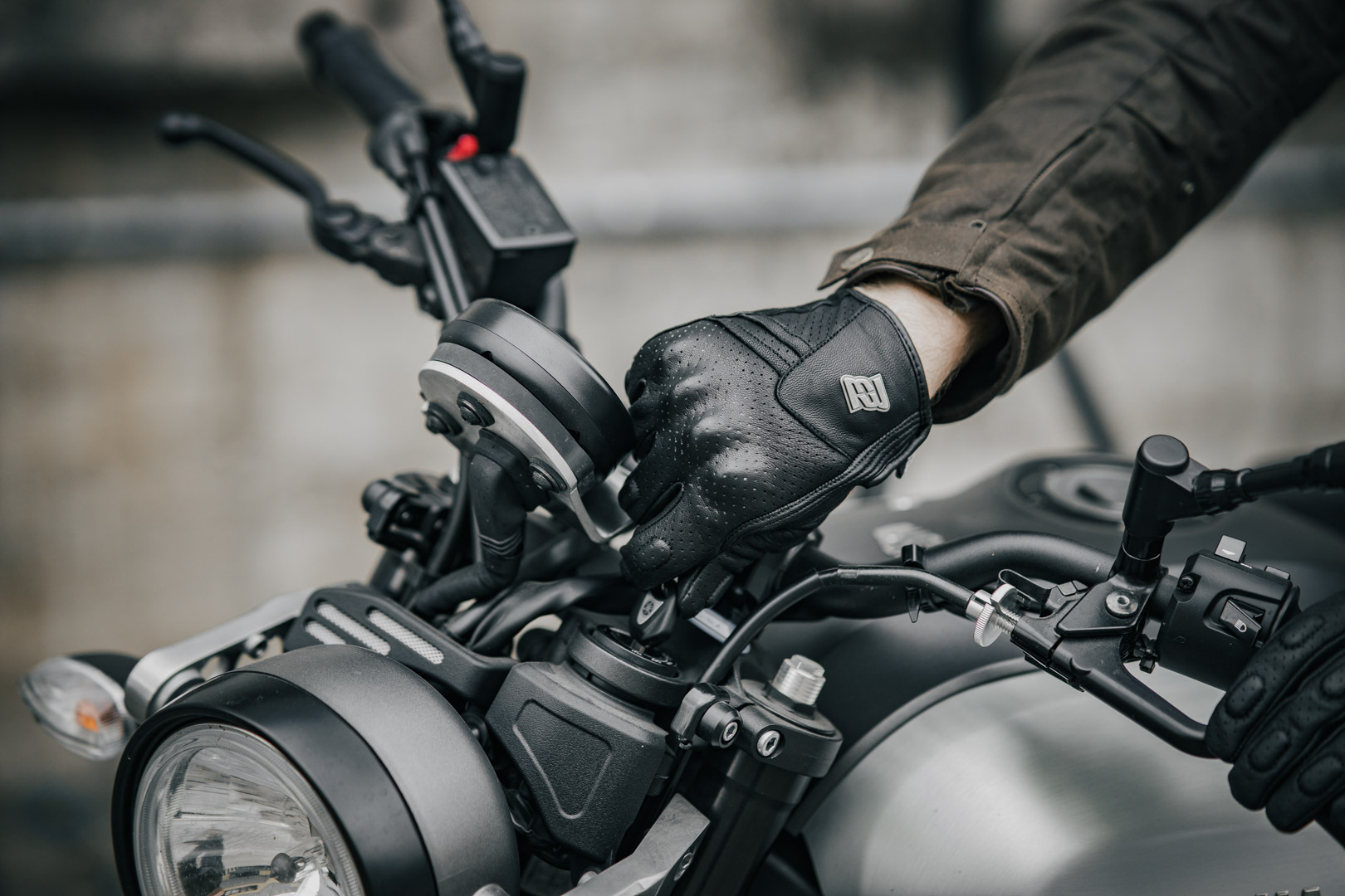 Bogotto Sparrow Mănuși de motocicletă negru XL Figura 5
