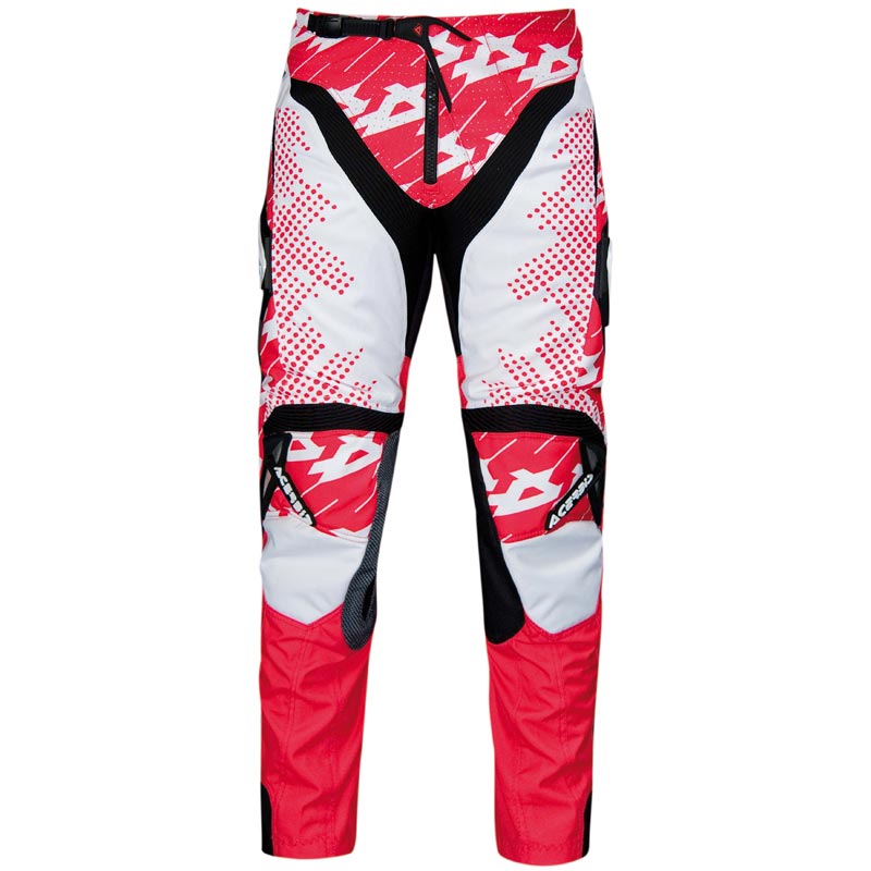 Acerbis Impact モトクロスパンツ 赤 36 図1