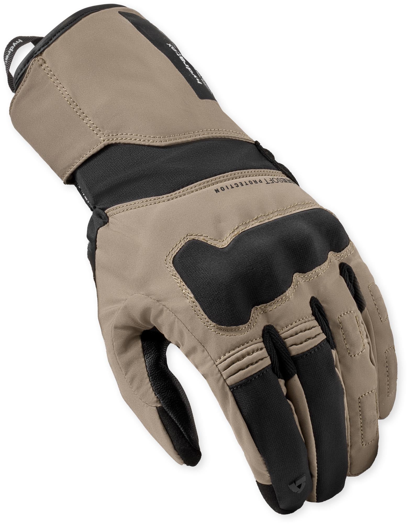 Revit Convergent H2O vandtætte motorcykelhandsker Sort/sand S Figur 3