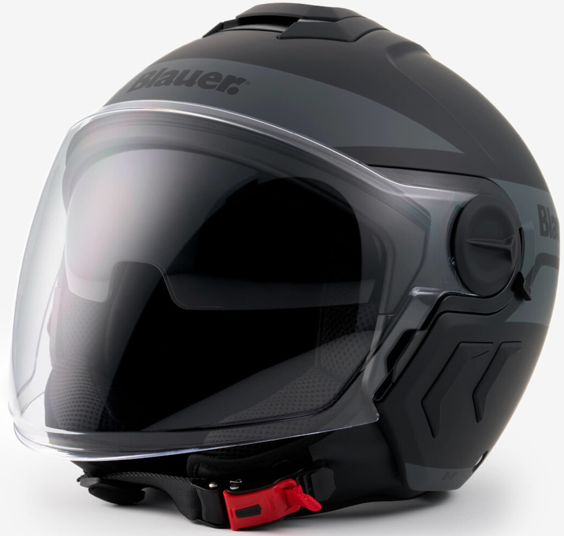 Blauer Demi Jet DJ-01 Graphic B Cască cu reacție negru L (58/60) Figura 1