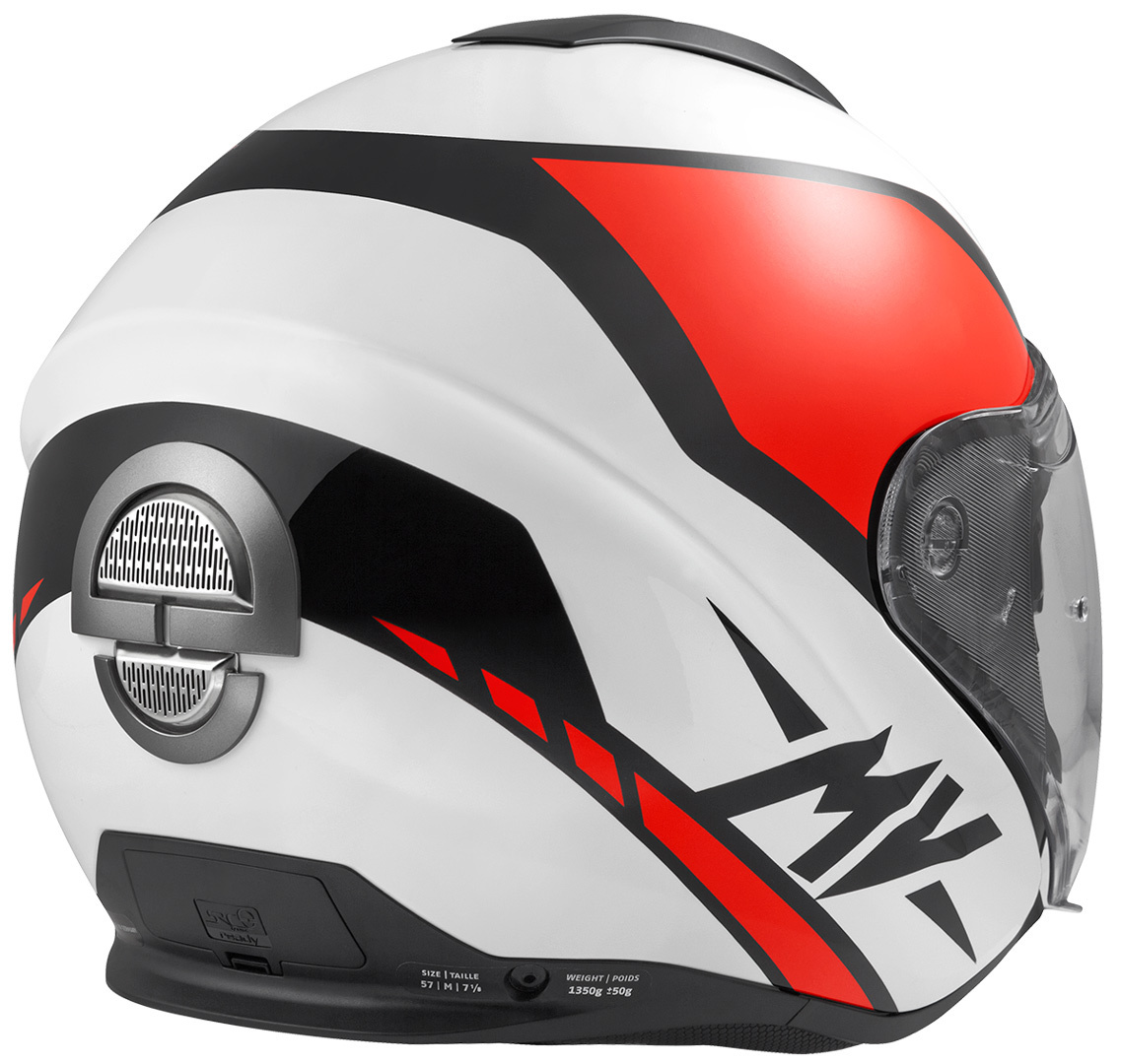 Schuberth M1 MV Capacete a jato vermelho S (55) Figura 3