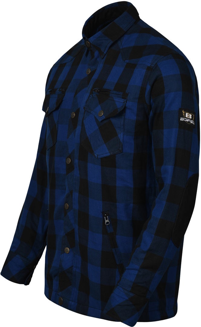 Bores Lumberjack Premium Camicia Moto Blu scuro/nero 6XL Figura 2