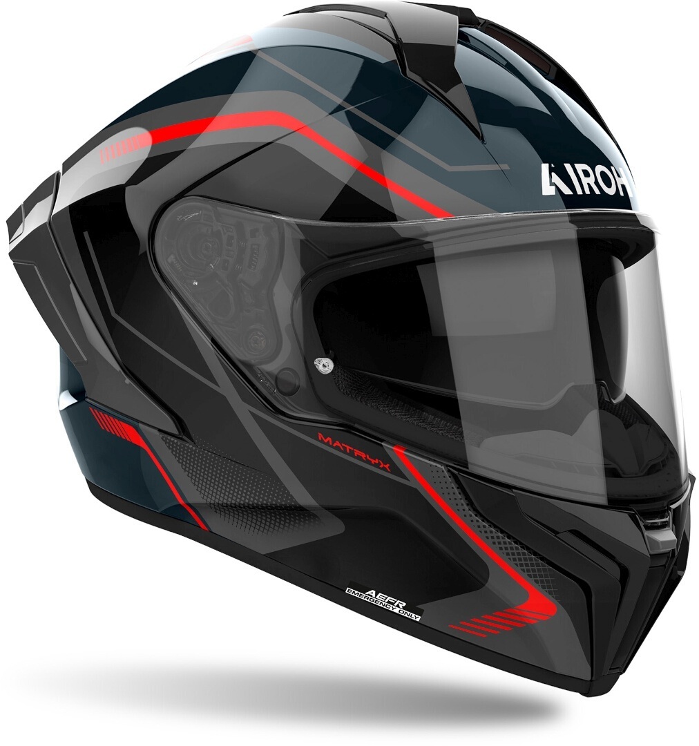 Airoh Matryx Wide Cască Negru/Gri/Roșu XXL (63) Figura 3
