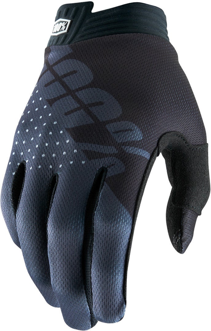 100% Itrack Motocross Handschuhe schwarz/grau 2XL Abbildung 1