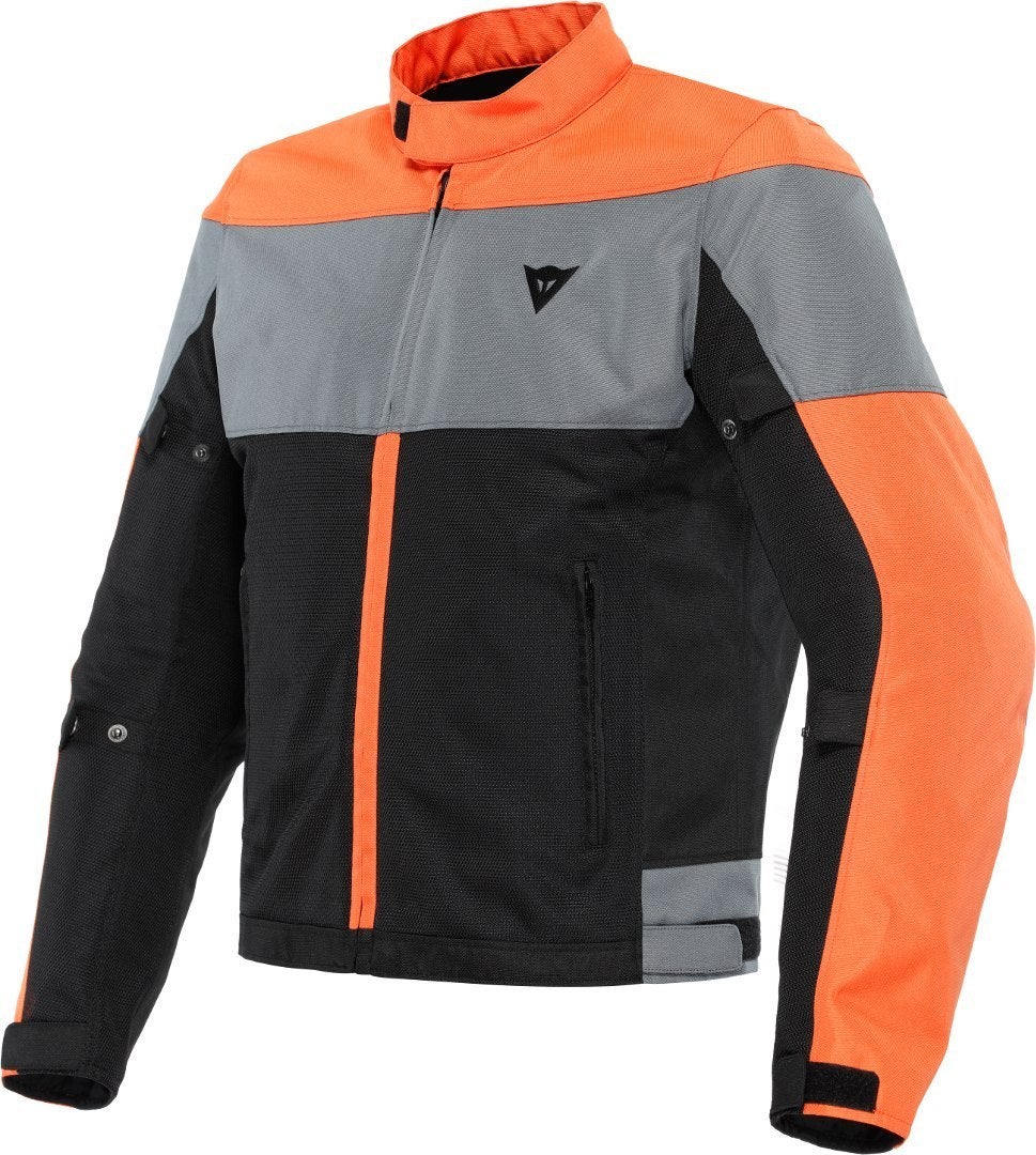 Dainese Elettrica Air Tex Motorcycle Textile Jacket black/orange 56 Figure 1