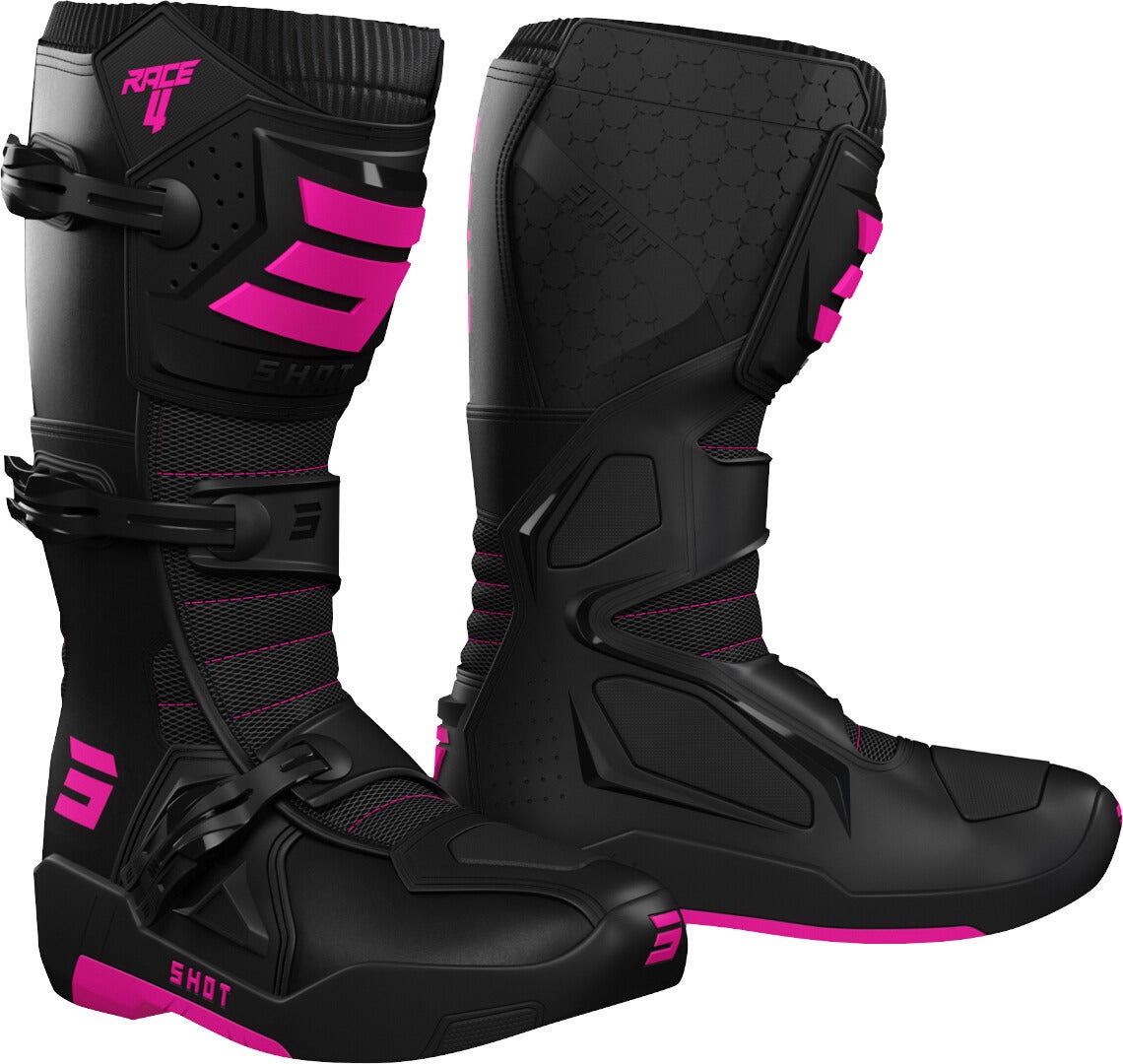 black/hotpink