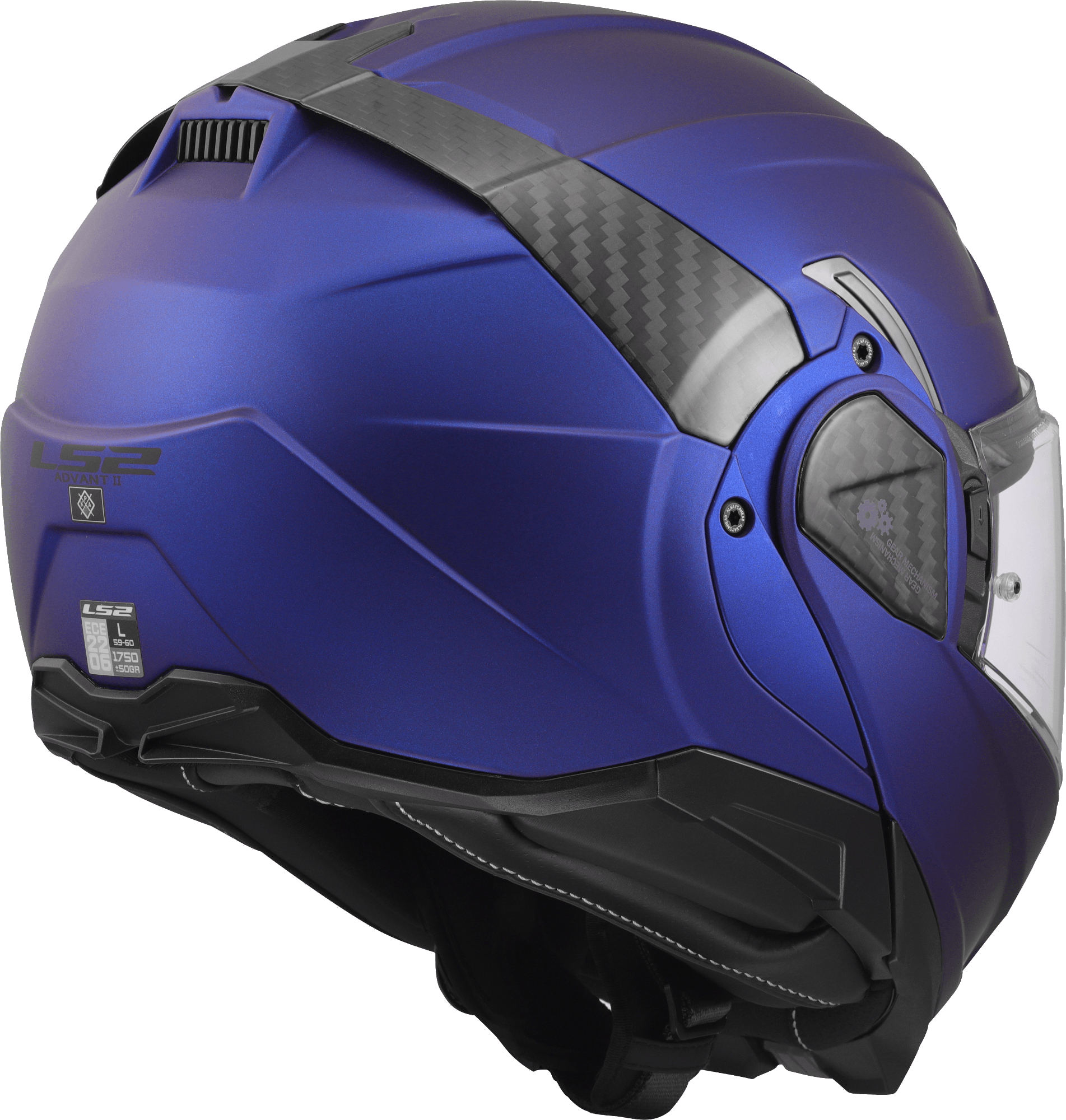 LS2 FF910 Advant II Klapphelm dunkelblau S (55/56) Abbildung 5