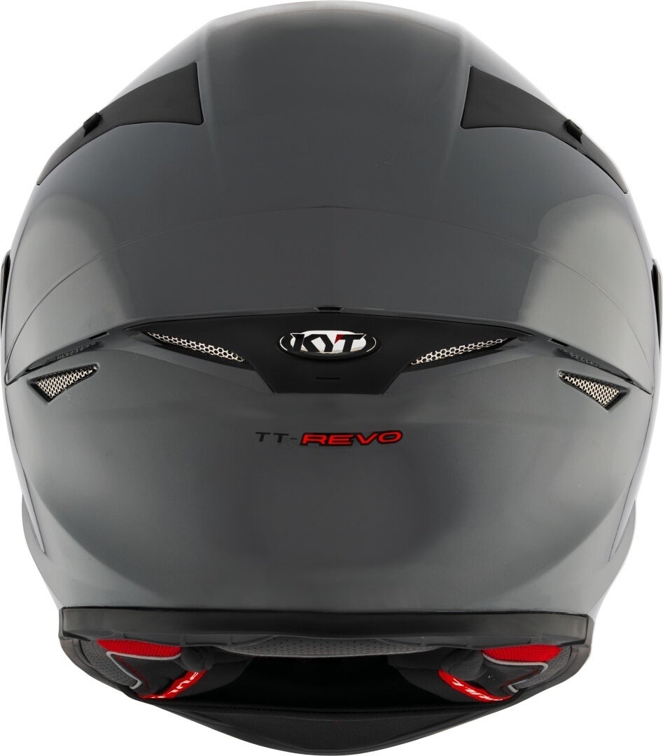 KYT TT-Revo Plain Helm grau M (57/58) Abbildung 4